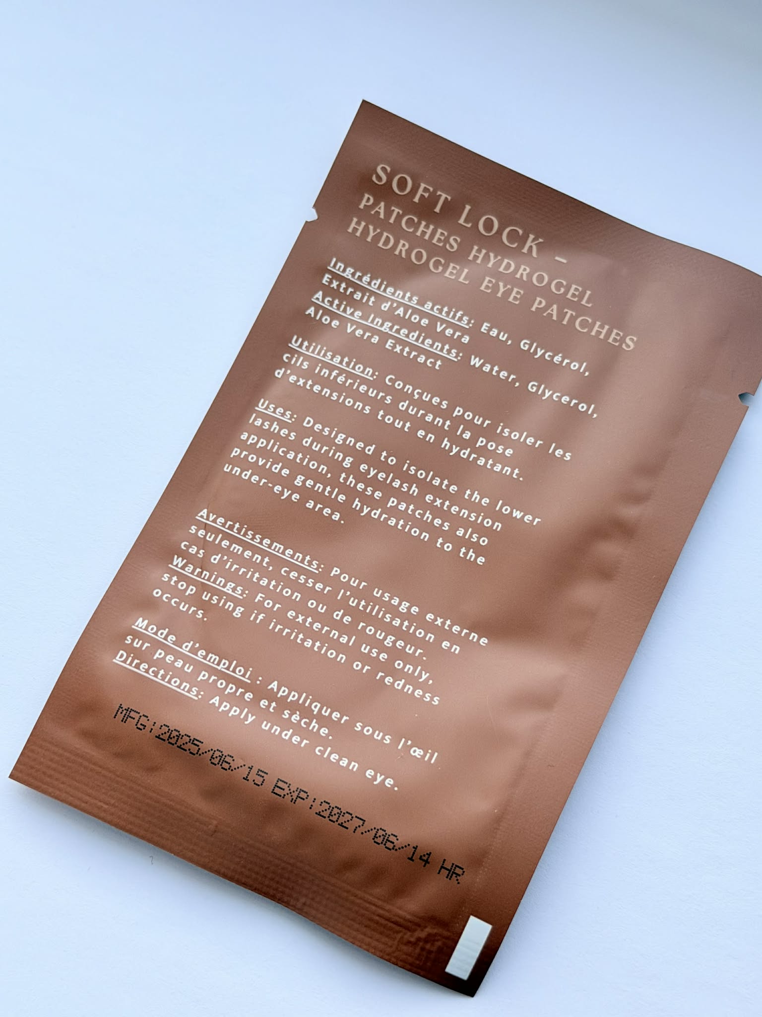 Soft Lock – New generation vegan hydrogel patches