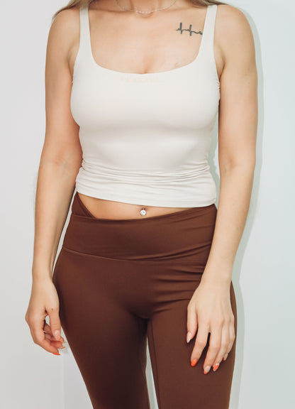 LE SILHOUETTE – Pantalon flare sculptant à taille haute